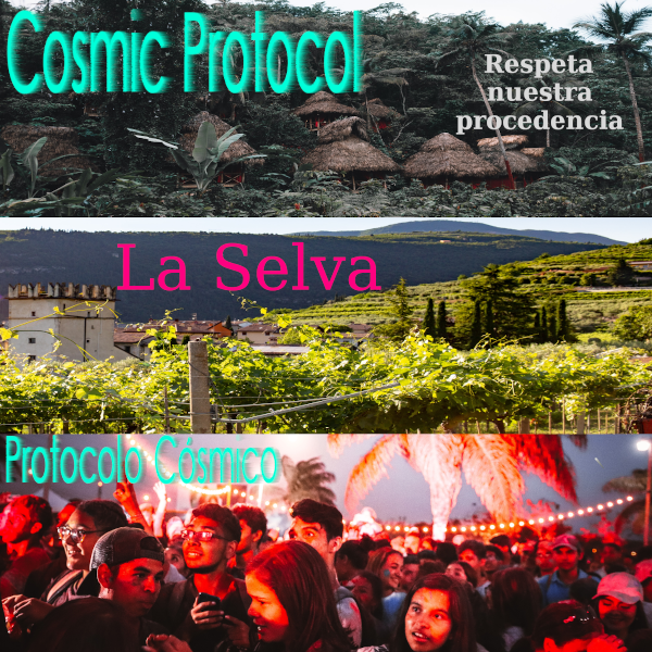 Cosmic Protocol band, La Selva, with concern for Earth, wildlife, all life and preservation of environment